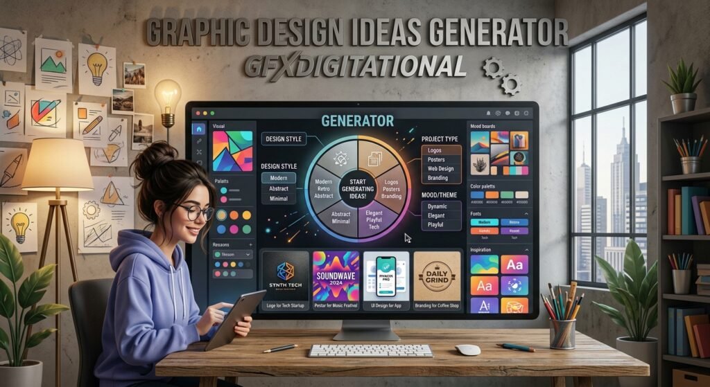 Graphic Design Ideas Generator Gfxdigitational